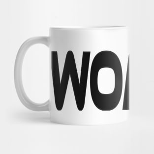 Wom*n (Black) Third Culture Series Mug